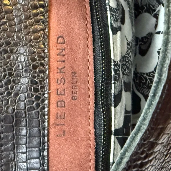 Liebeskind Berlin Leather Shoulder Bag - Picture 9 of 11